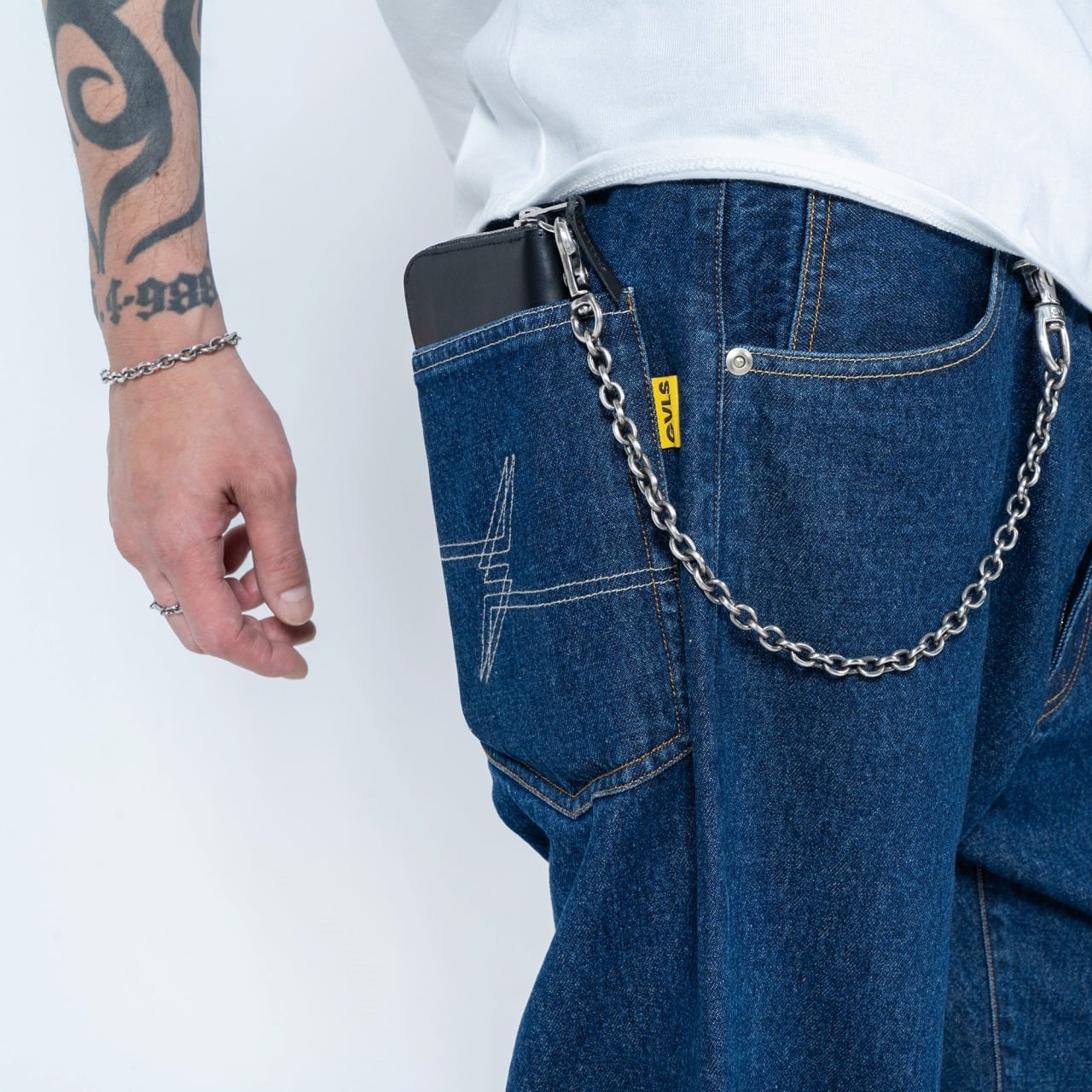 GAVIAL : brass wallet chain | Gusset