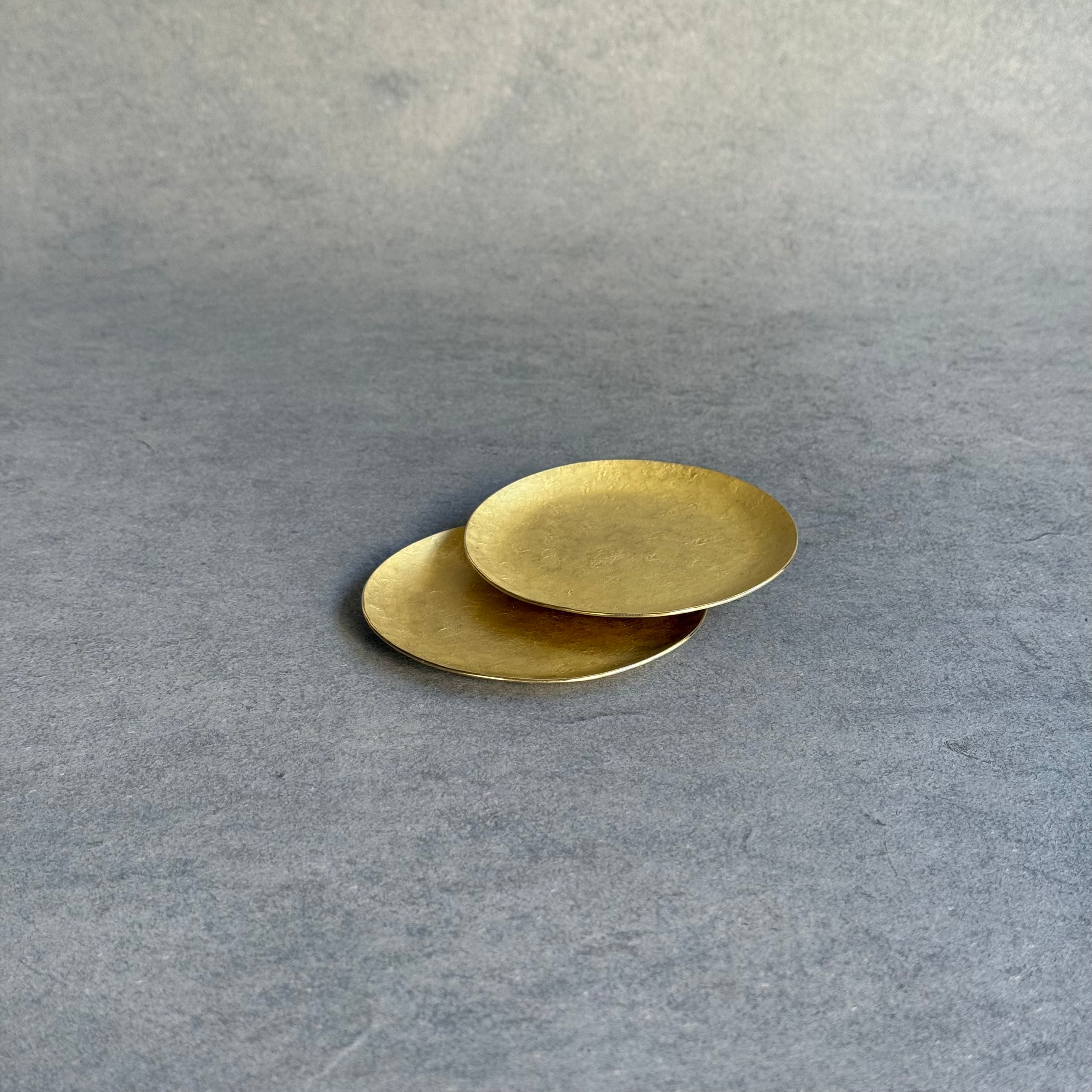 奥澤華 豆皿 (真鍮) | gallery 一白