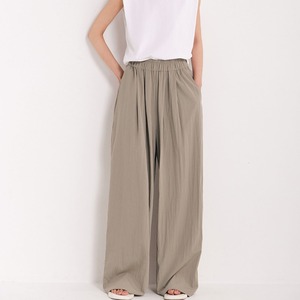 ワイドレッグイージーパンツ　00435