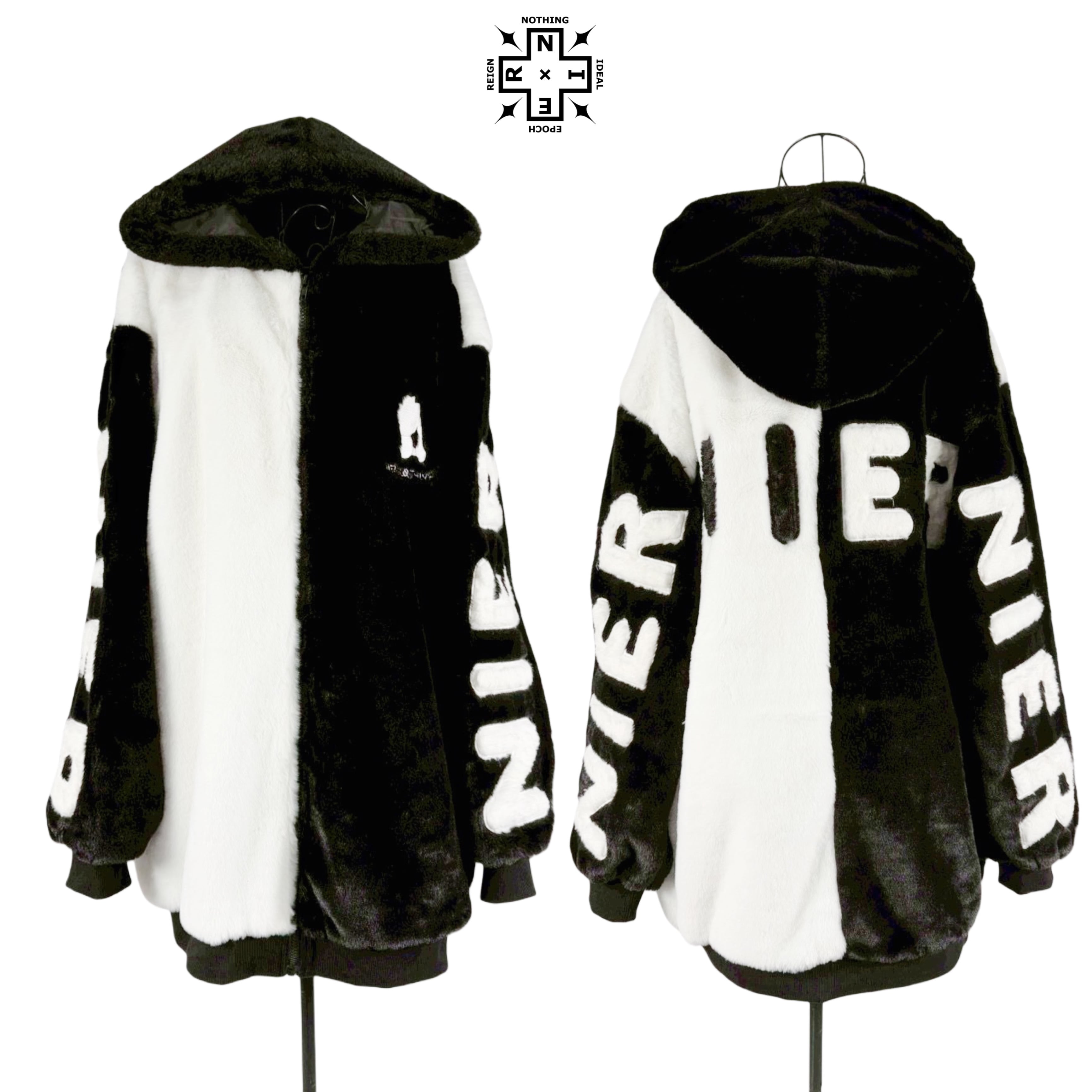 ふわふわ② 超ふわもこ】TWO-TONE ZIP OUTER | NIER CLOTHING