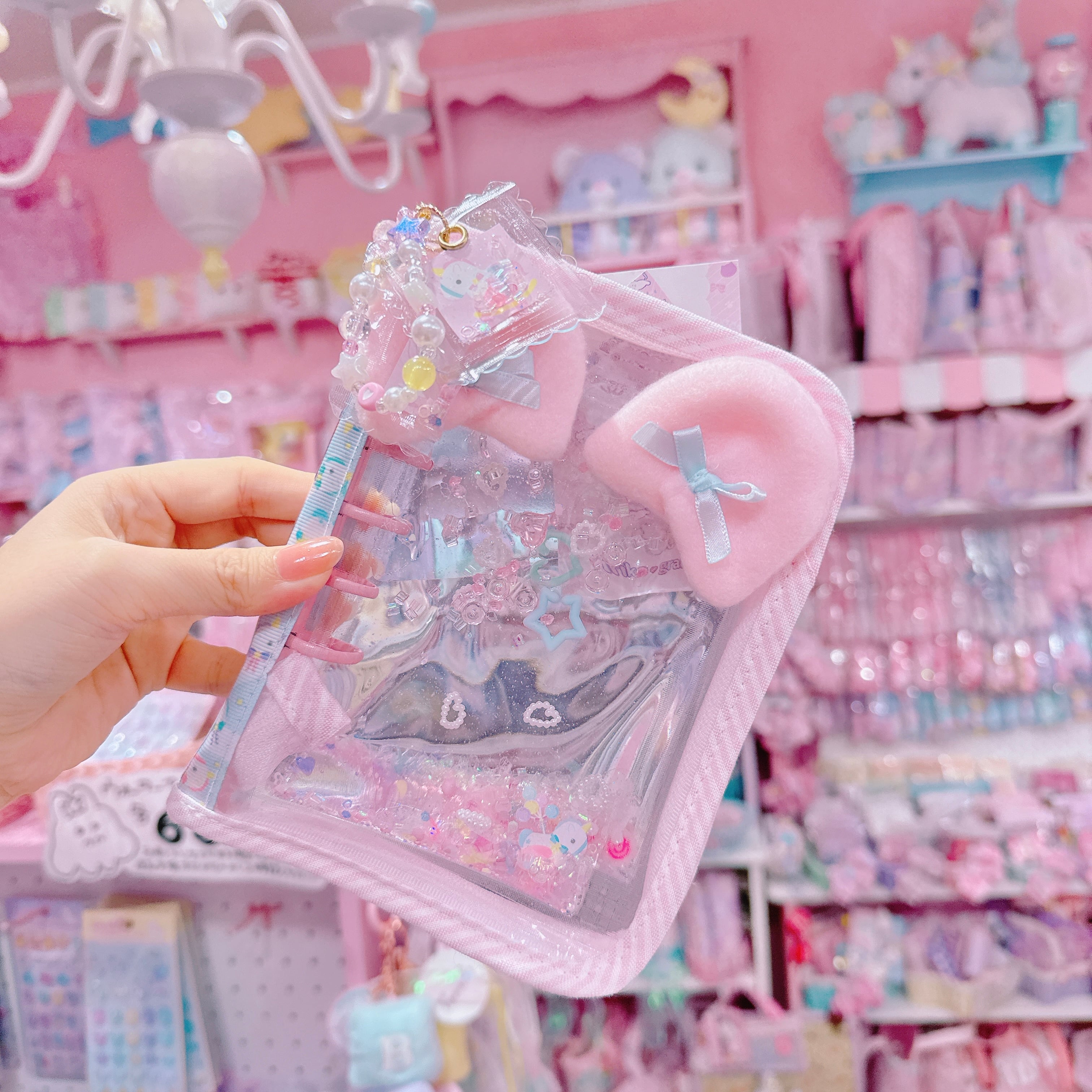 【K2】85-2くま耳ウォーターインシール帳