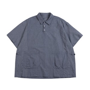 プルオーバールーズ半袖シャツ　0718