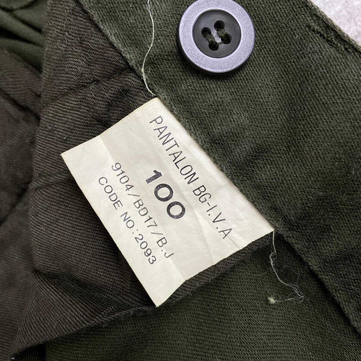 90年代 フランス軍 M-47 TAP47 パラトルーパーパンツ メンズW38相当