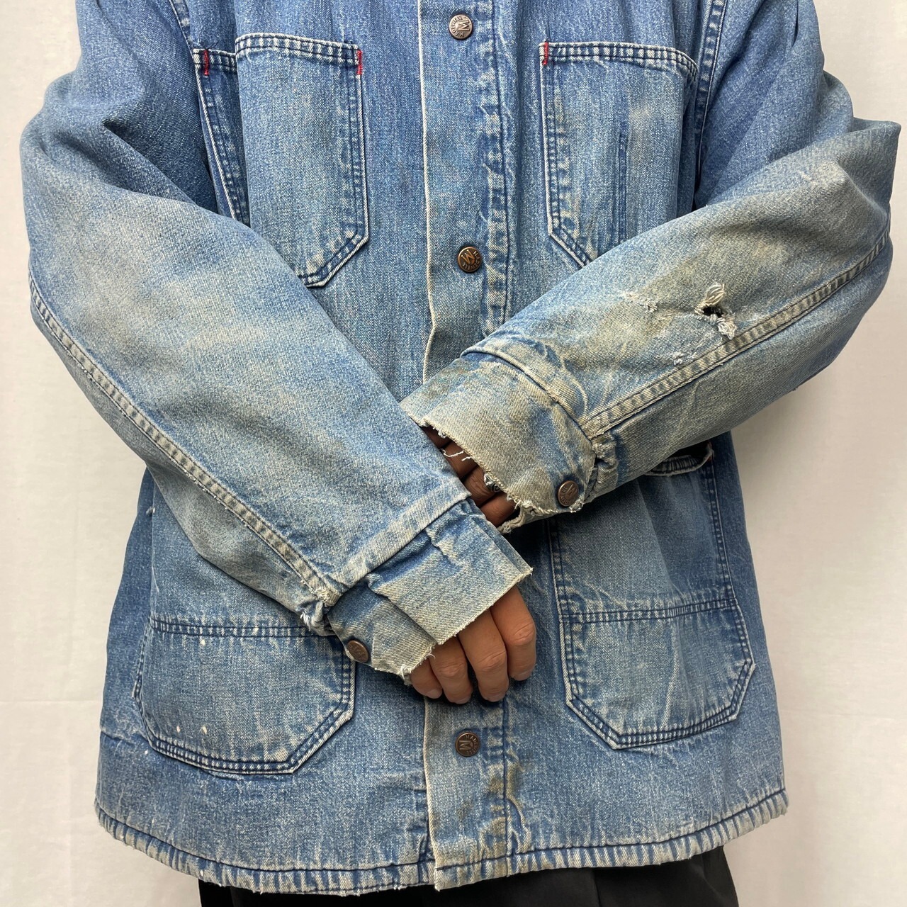 60〜70年代 MADEWELL ブランケットライナー デニムカバーオール メンズ 