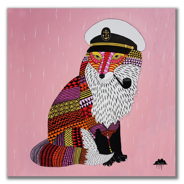 40！キャンバスアート アートインテリア(キャンバス)/A-C-93-5035_Twelve Zodiac Friends in