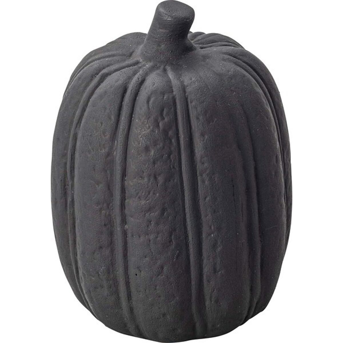 フルーツオブジェ CLY-42 オブジェ かぼちゃ 小物 置物 インテリア雑貨 玄関 野菜 陶器 マット仕上げ アート おしゃれ コンパクト 観賞 リビング かわいい 黒 ブラック ホワイト 白ショップ 店舗