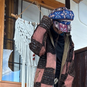 エスニック柄キャスケットB