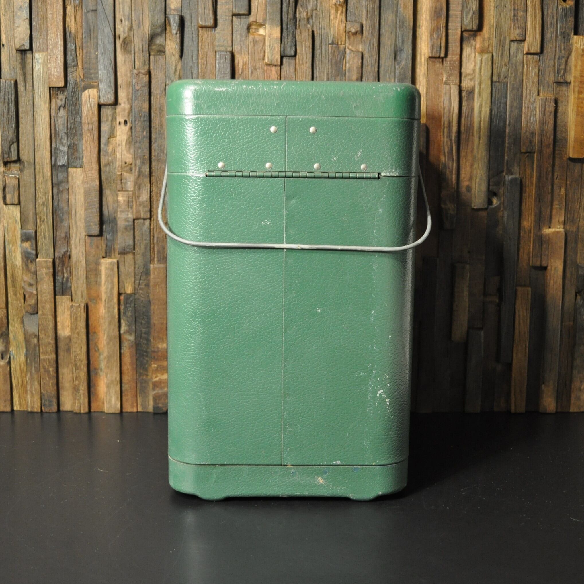 Coleman ガルウィングケース（228/275適合） コールマン ガルウィング メタルケース グリーン ビンテージ 228/275