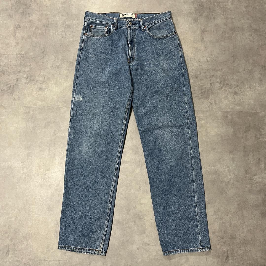古着 リメイク 再構築 スラックスドッキングデニム | PAY ID