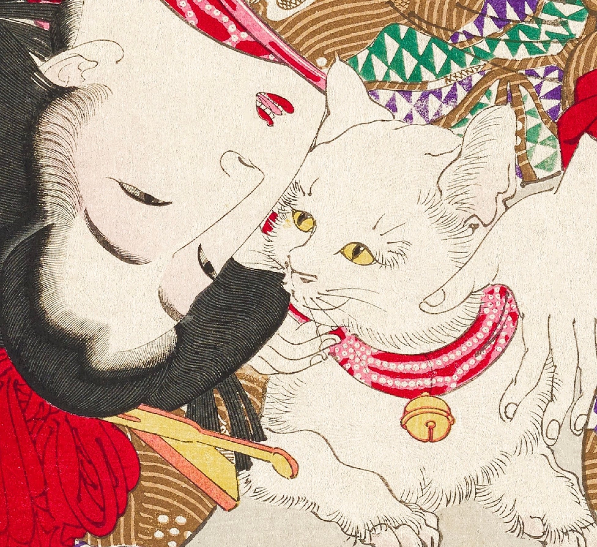 猫と女性」No.3 | Clooouds Ed.