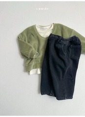 〖取寄〗韓国子供服 / 26winter / minirobe / ダーツデニムパンツ / キッズ *S~XL*