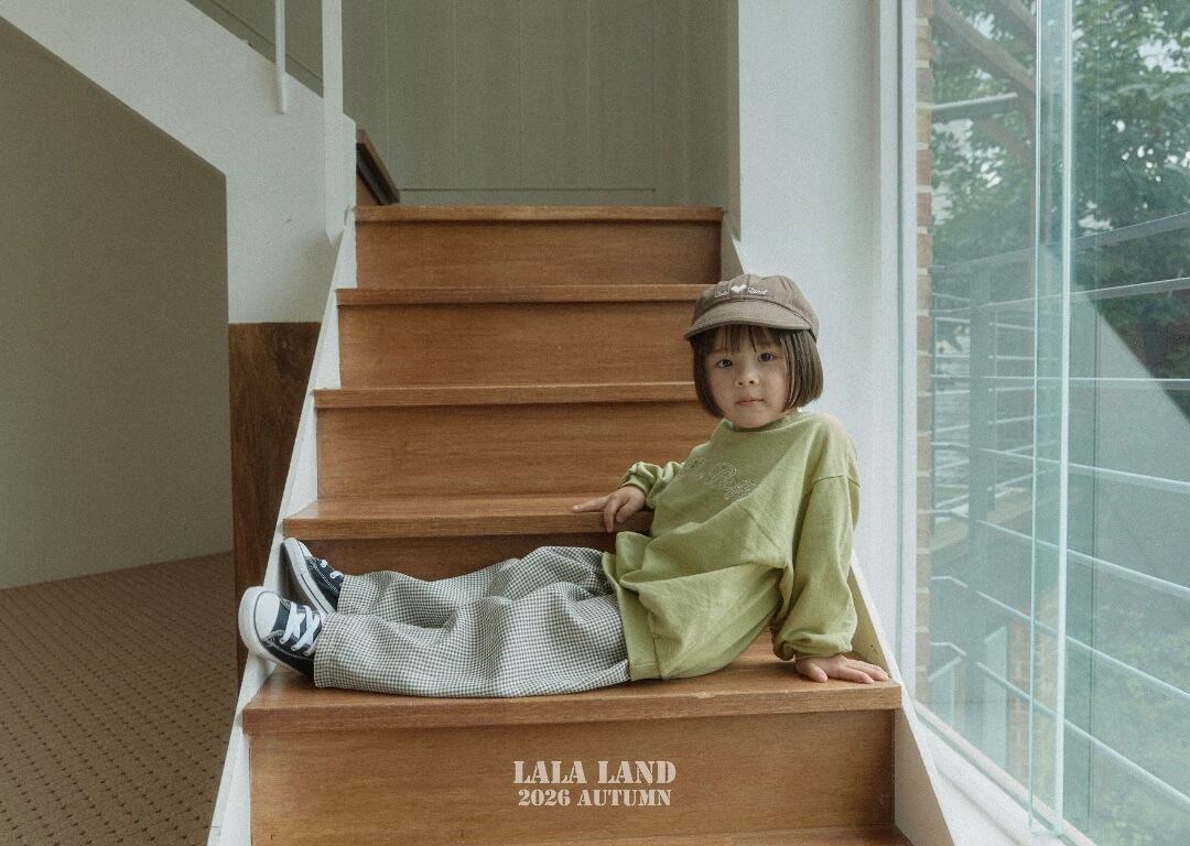 送料無料【予約】/  kids リッツチェックパンツ /lalaland