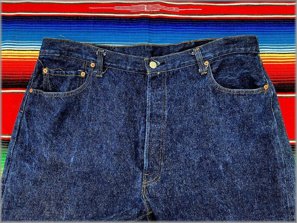 80s リーバイス 501 66後期 デニムパンツ(W38✕L34)ヴィンテージ 80s USA製 Levi'sリーバイス 501 66後期 デニムパンツ w35 - Sixpacjoe