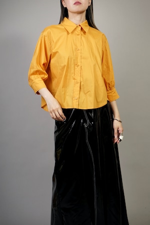 CROPPED SHIRT (ORANGE) 2203-53-60