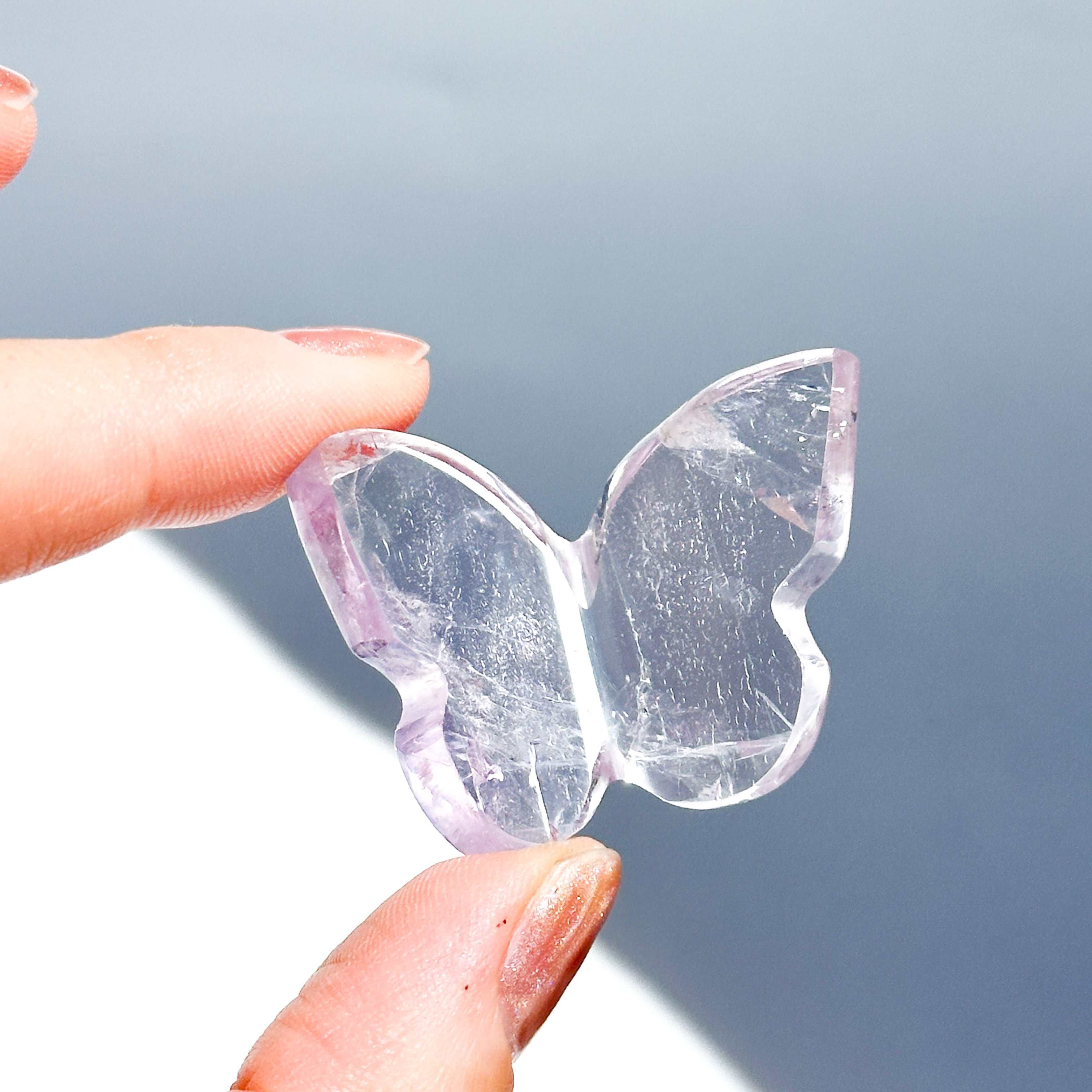アメジスト 3D蝶 11◇ Amethyst Butterfly ◇天然石・鉱物
