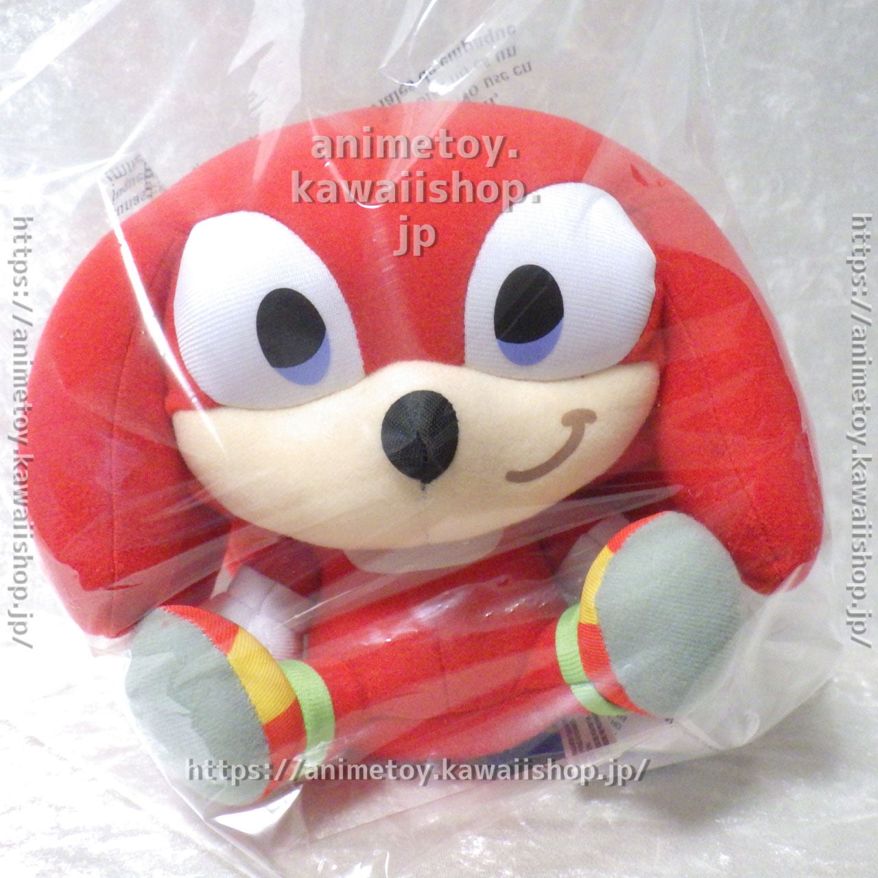 セガ ソニック・ザ・ヘッジホッグ ナックルズ ぬいぐるみ お座り