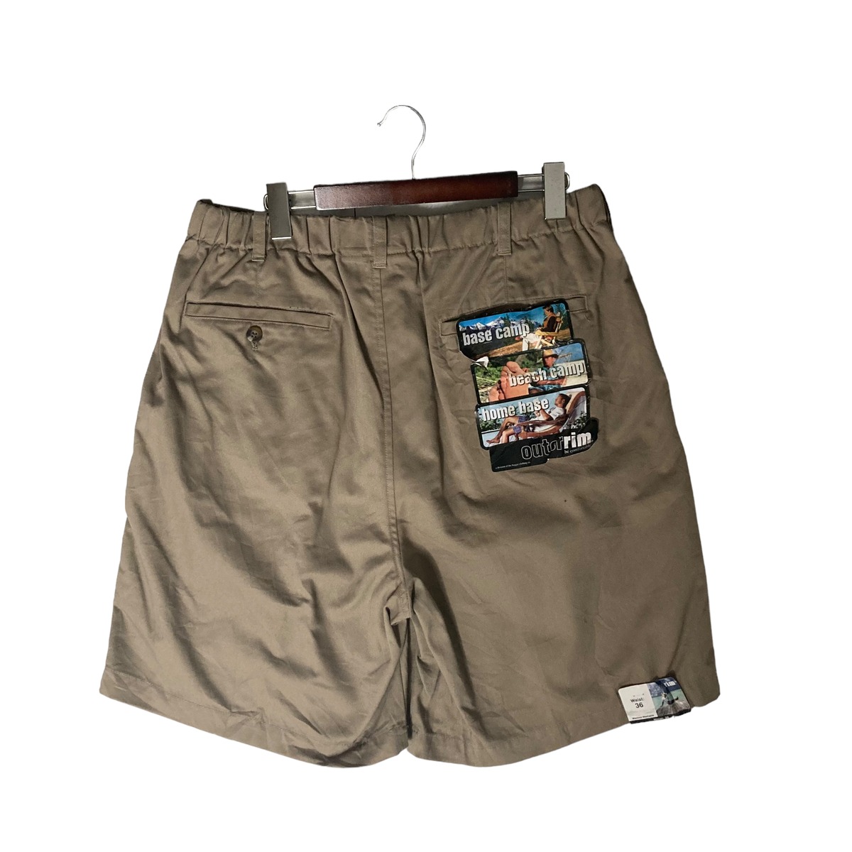 デットストック/新品】 【W36】outer rim コットンショートパンツ