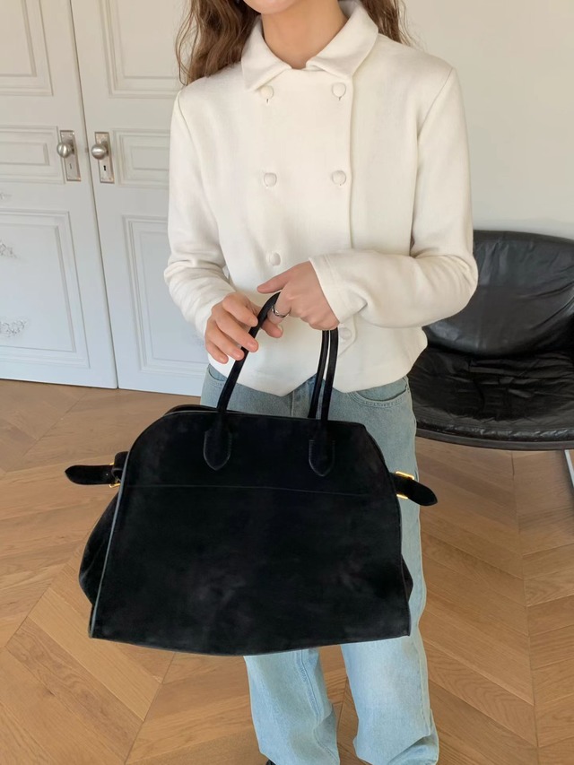 (予約) LIFFEY / Knited double blouse 2color