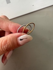 spiral twist ring