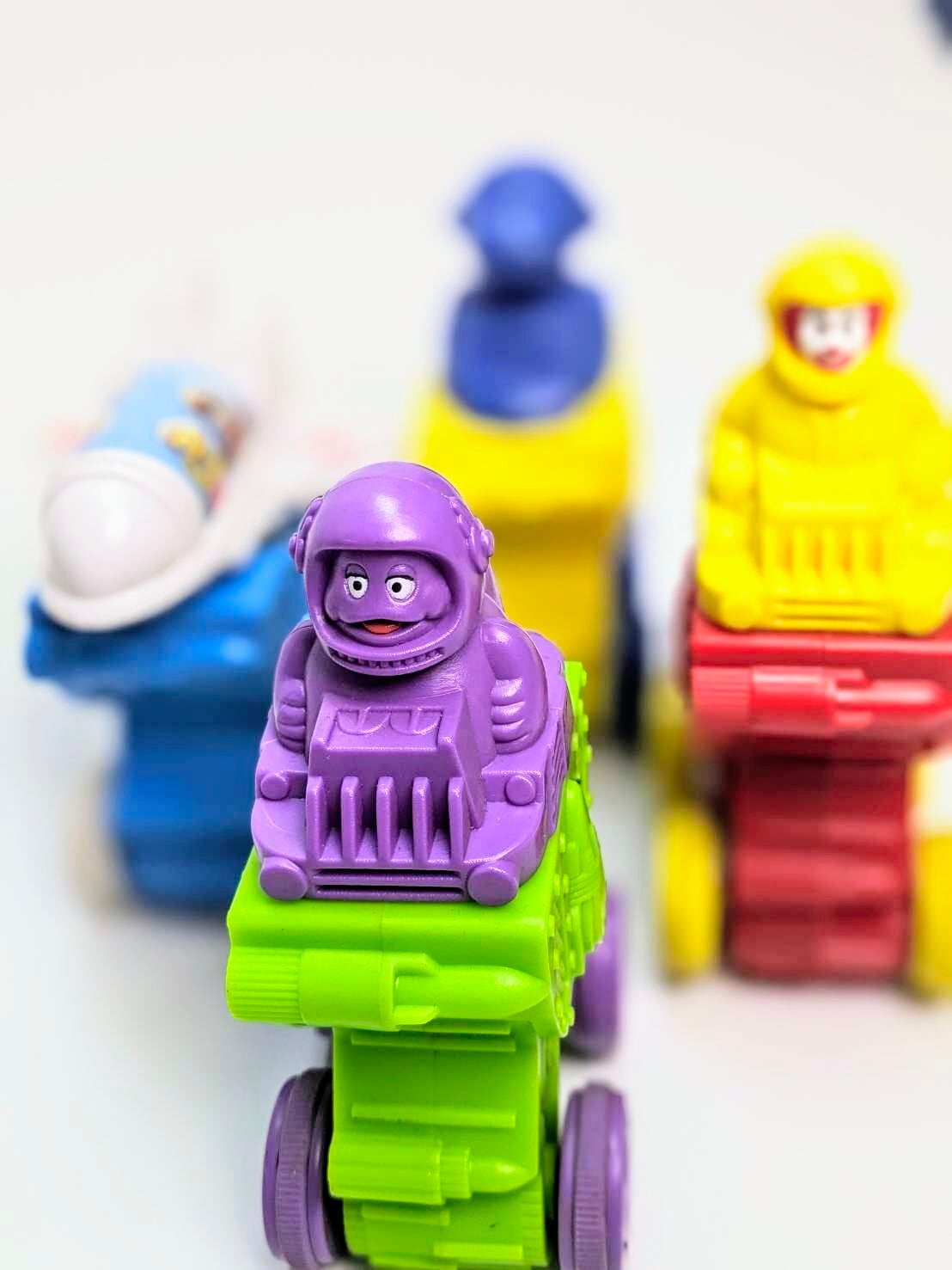 ☆VINTAGE JUNK☆ McDonald  1995年製 うちゅうたんけんたい 【マクドナルド ミールトイ フィギュア 】〚アメリカン雑貨 アメトイ〛