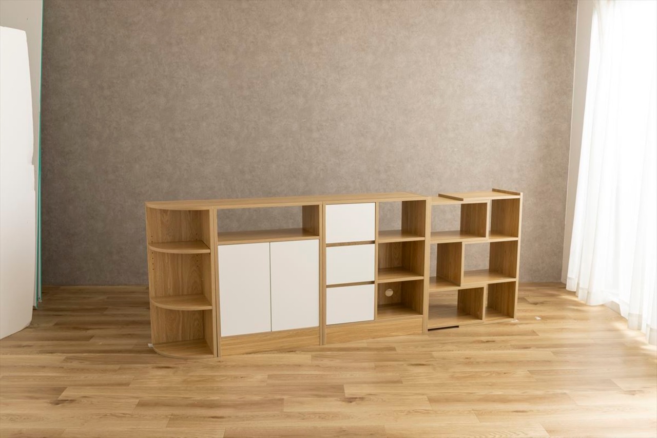 【4点セット】Sunap カウンター下収納