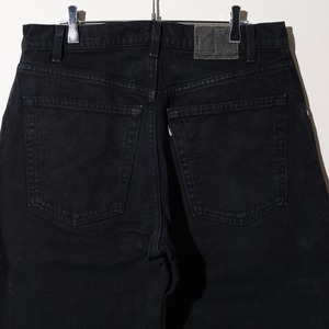 美品 33×32 USA 98年 Baggy Silvertab Levi’s ブラックデニムパンツ リーバイス シルバータブ