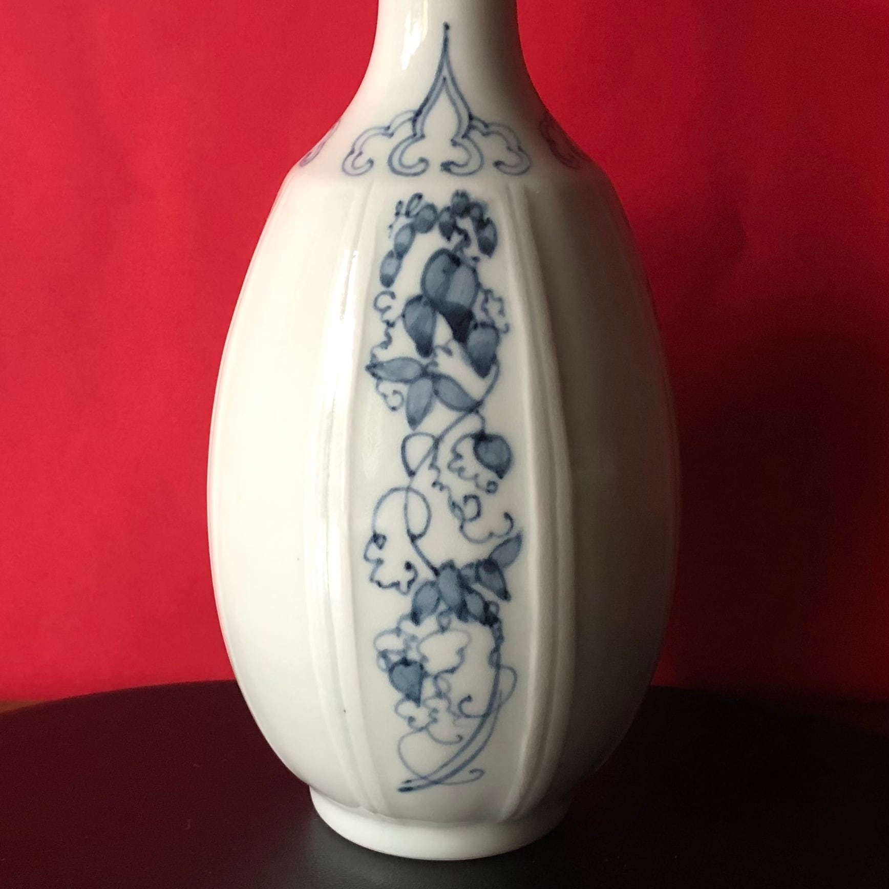 茶筅型花瓶（中）梅・菊・牡丹・蔓紋様 | 陶祖李参平窯 onlineshop
