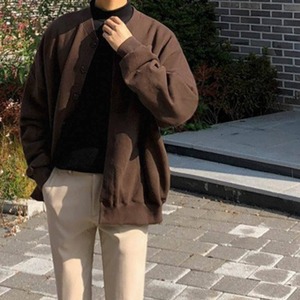 ボタンスウェットカーディガン　MT0080035