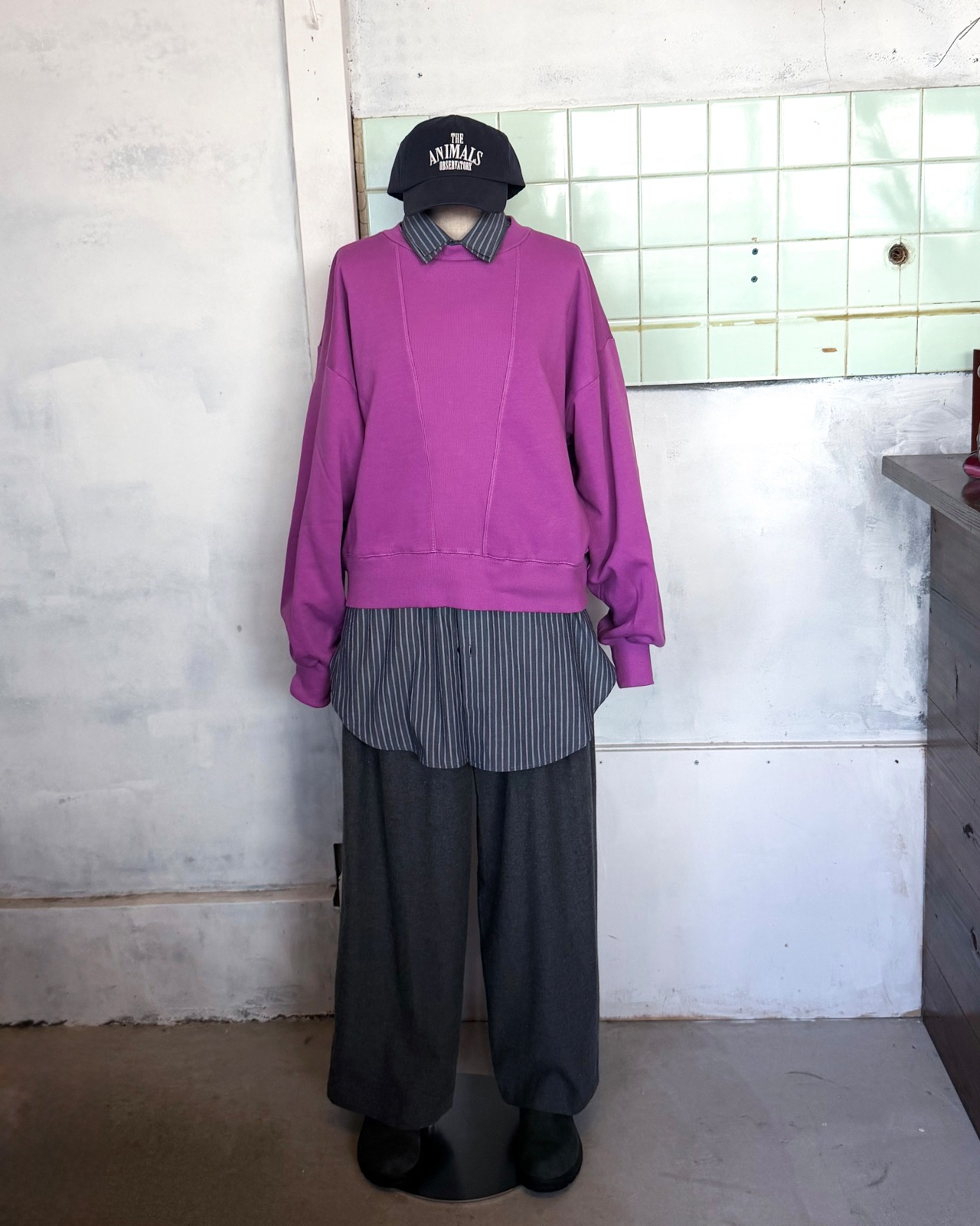 【REPOSE  AMS 16Y】CITY SWEATER