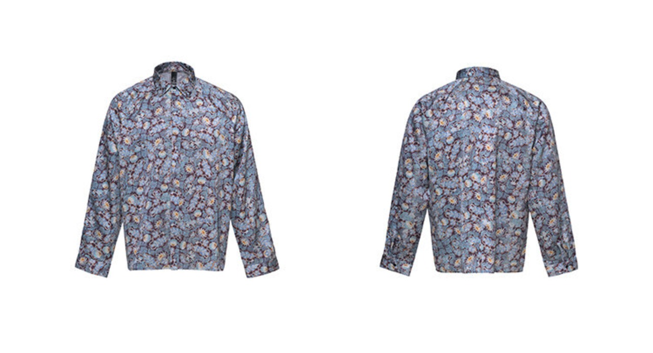 Floral pattern Long-Sleeve Shirt【G1134】