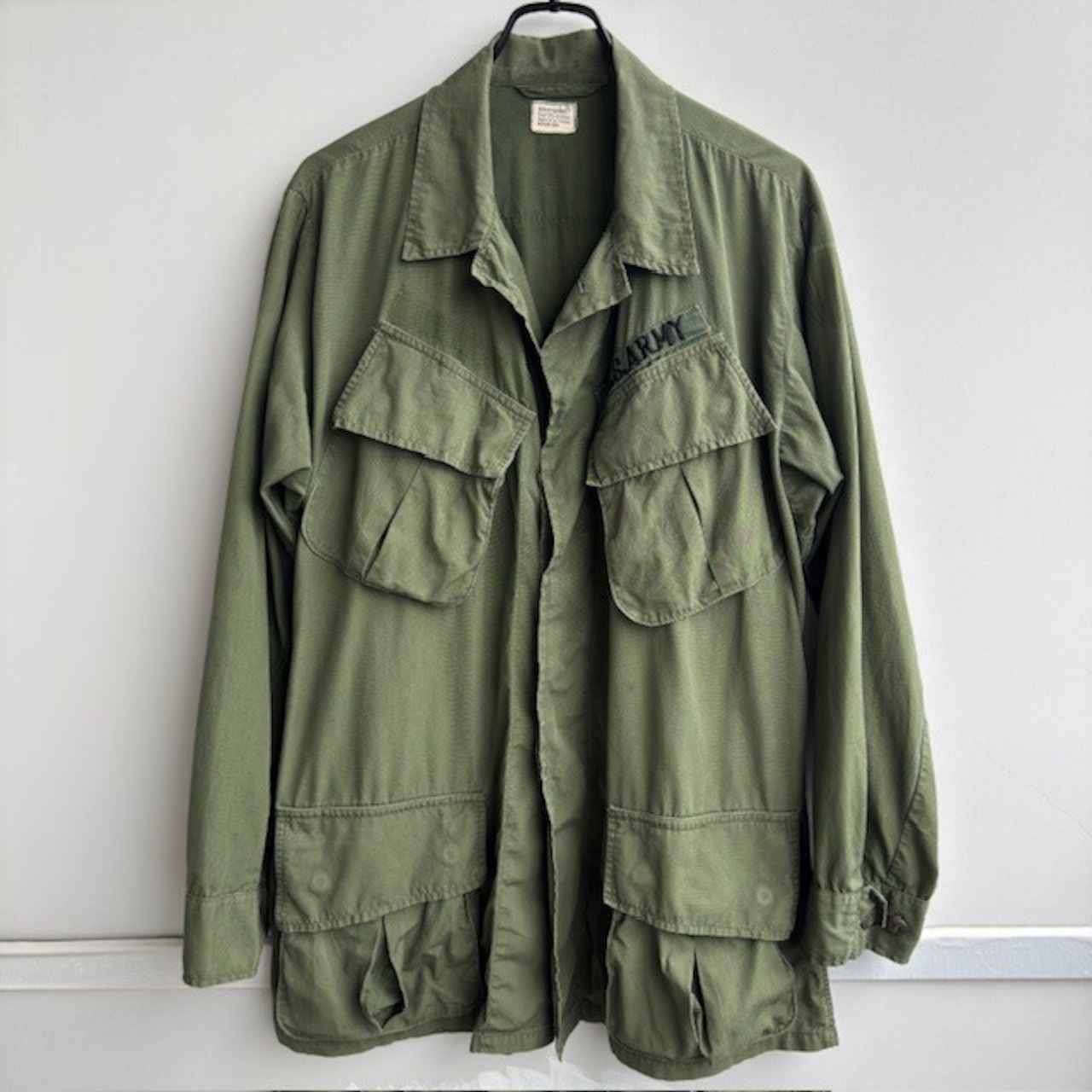 60s ジャングルファティーグジャケット 3rd ノンリップ M/R 画像3