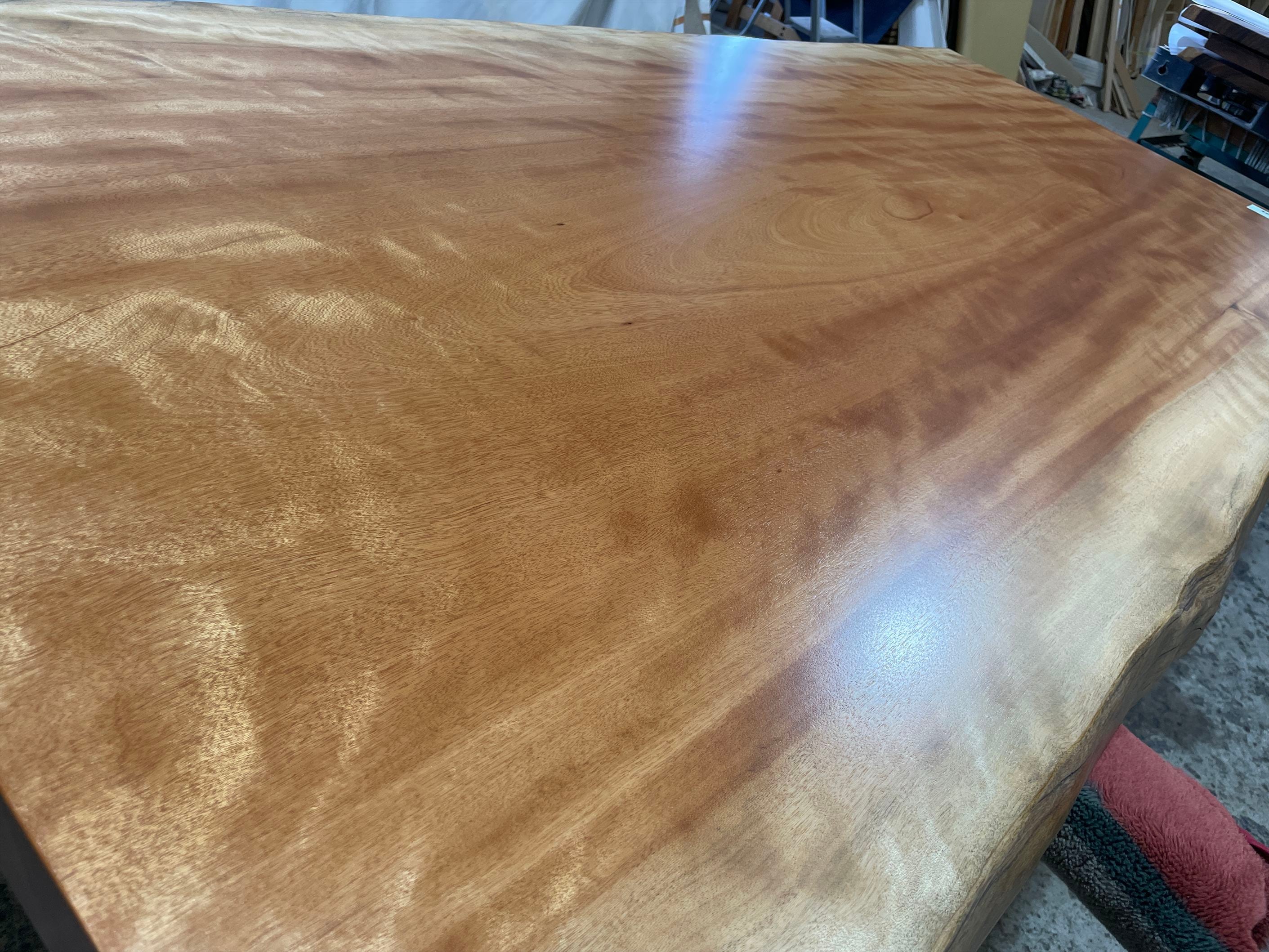 ボセ9165 一枚板無垢 乾燥材 1950x900－920x65mm カウンター