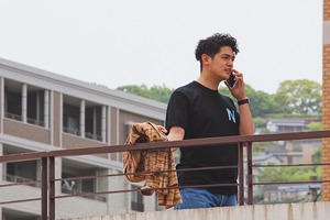 2021SS“N LOGO” colour Black×Light blue