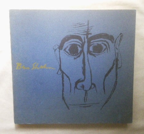 1970年　ベン・シャーン　Ben　デザイン　Shahn　洋書　アメリカの詩と哀愁　現代具象絵画の鬼才　原弘　ピストルブックス　アートブック　PISTOLBOOKS