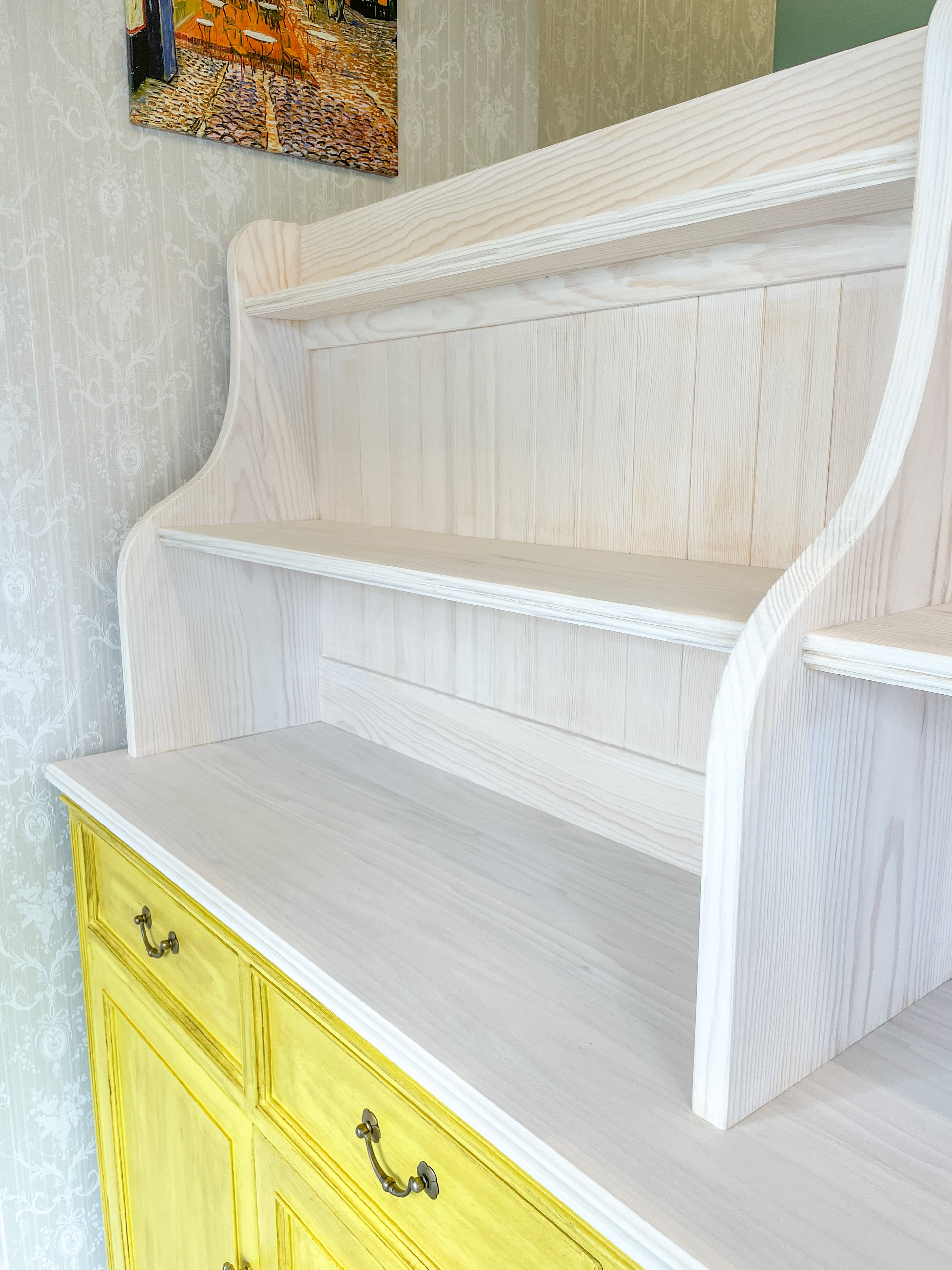 ケーキ屋さん向けフランスアンティーク調ディスプレイシェルフ