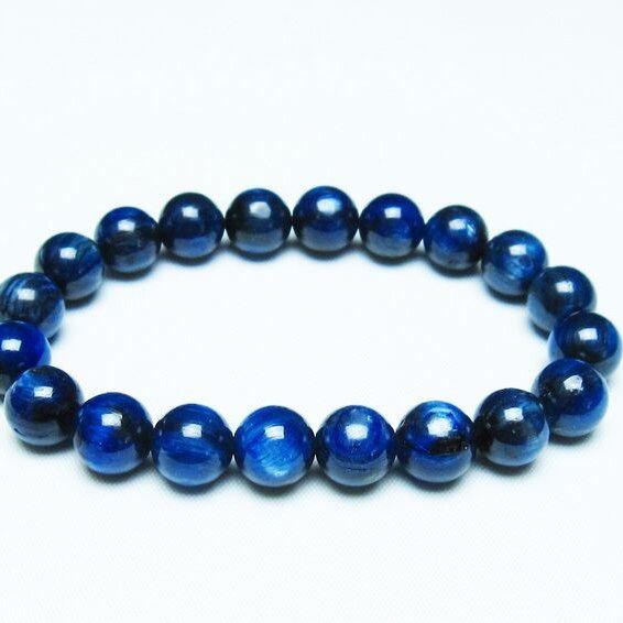 カイヤナイト ブレスレット 10mm 一点物 メール便可 [M便 1/10] 111-48067
