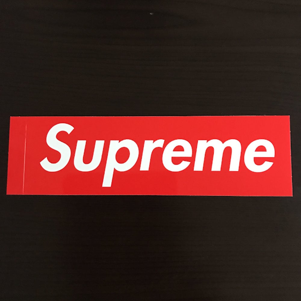 【Supreme／未使用／値下げ！送料込／即購入可】シュプリーム　ステッカー