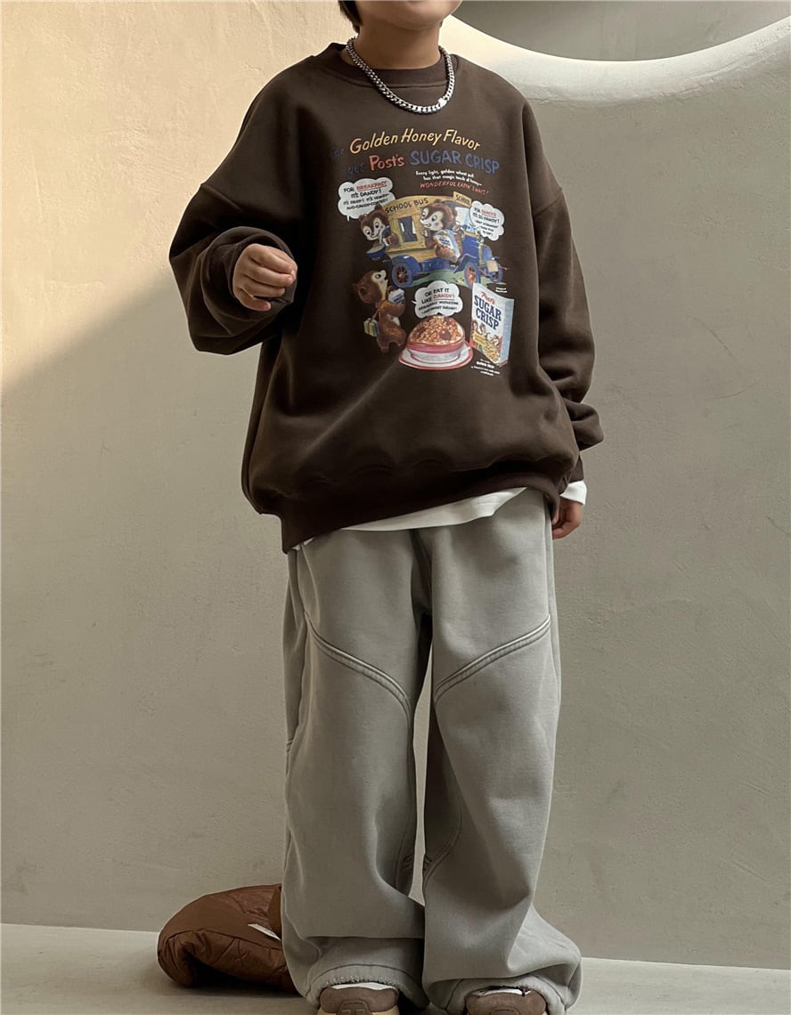 120cm SHUGARCRISP裏起毛トレーナー