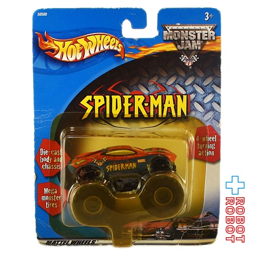 マーベル ホットウィール スパイダーマン モンスタージャム