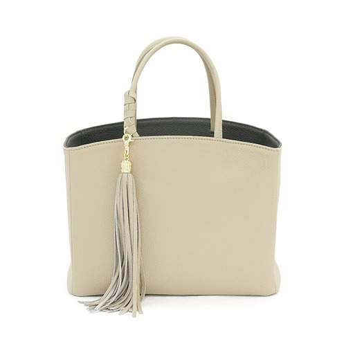 Boxy tote ライトグレー 画像