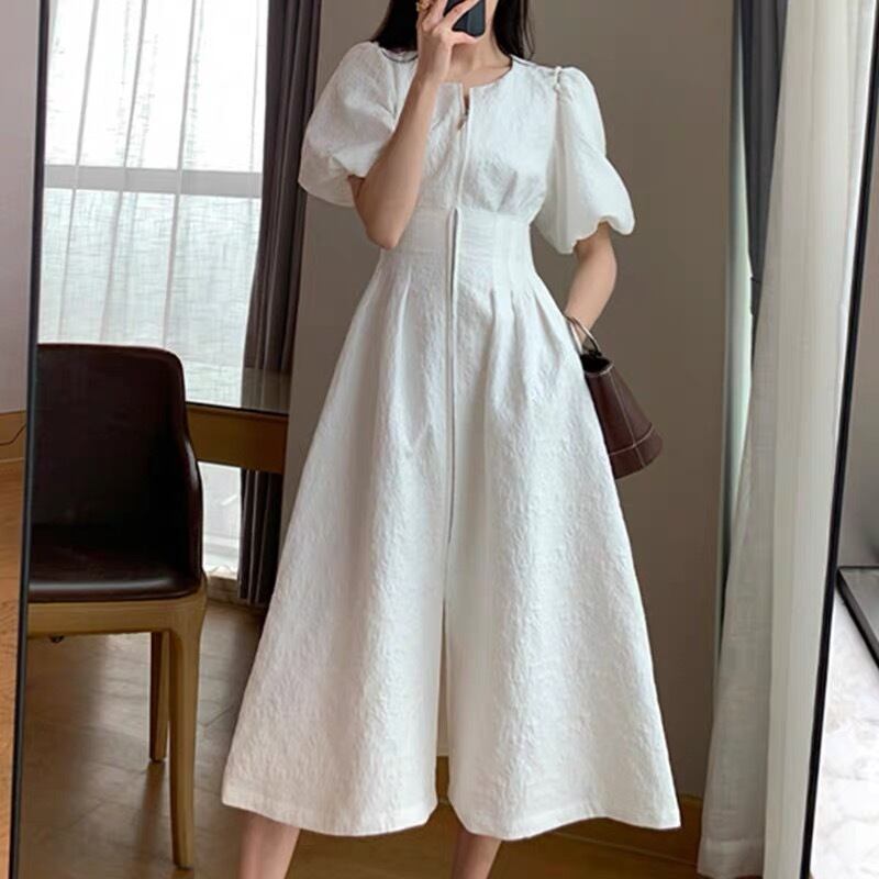 センターチャックロングワンピースciel Ciel