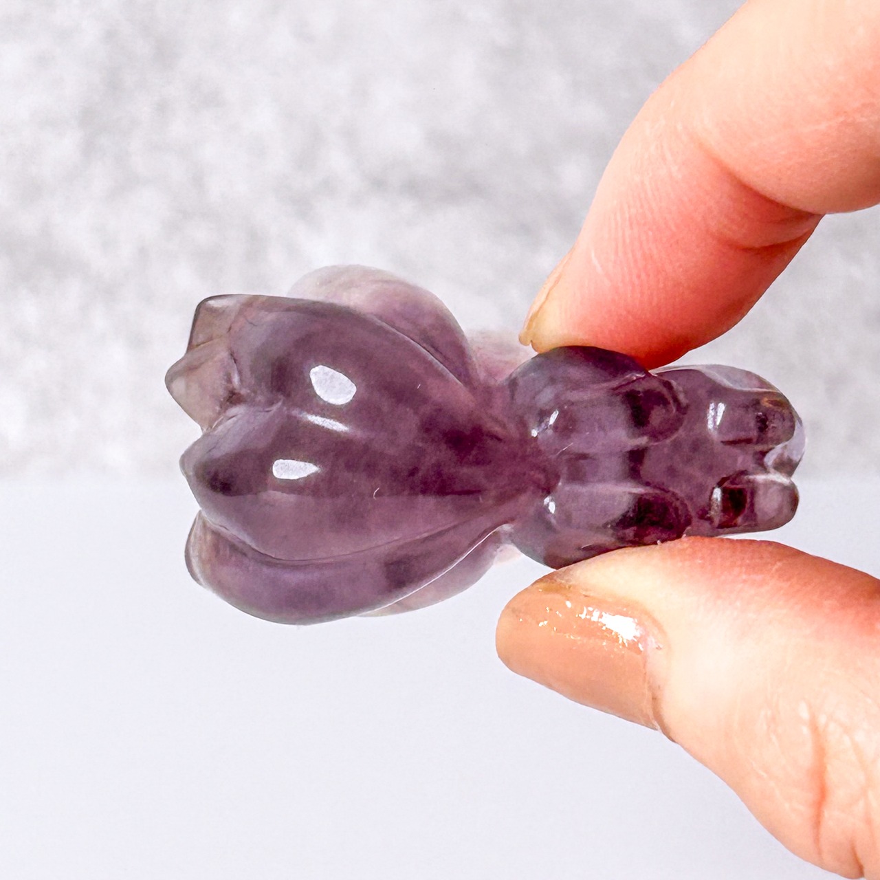 フローライト九尾(キツネ) ✳︎ Fluorite ✳︎ 天然石