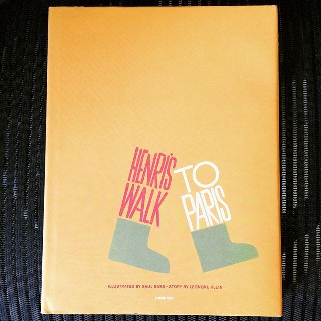 絵本「Henri's Walk to Paris／Leonore Klein、Saul Bass」 - 画像1