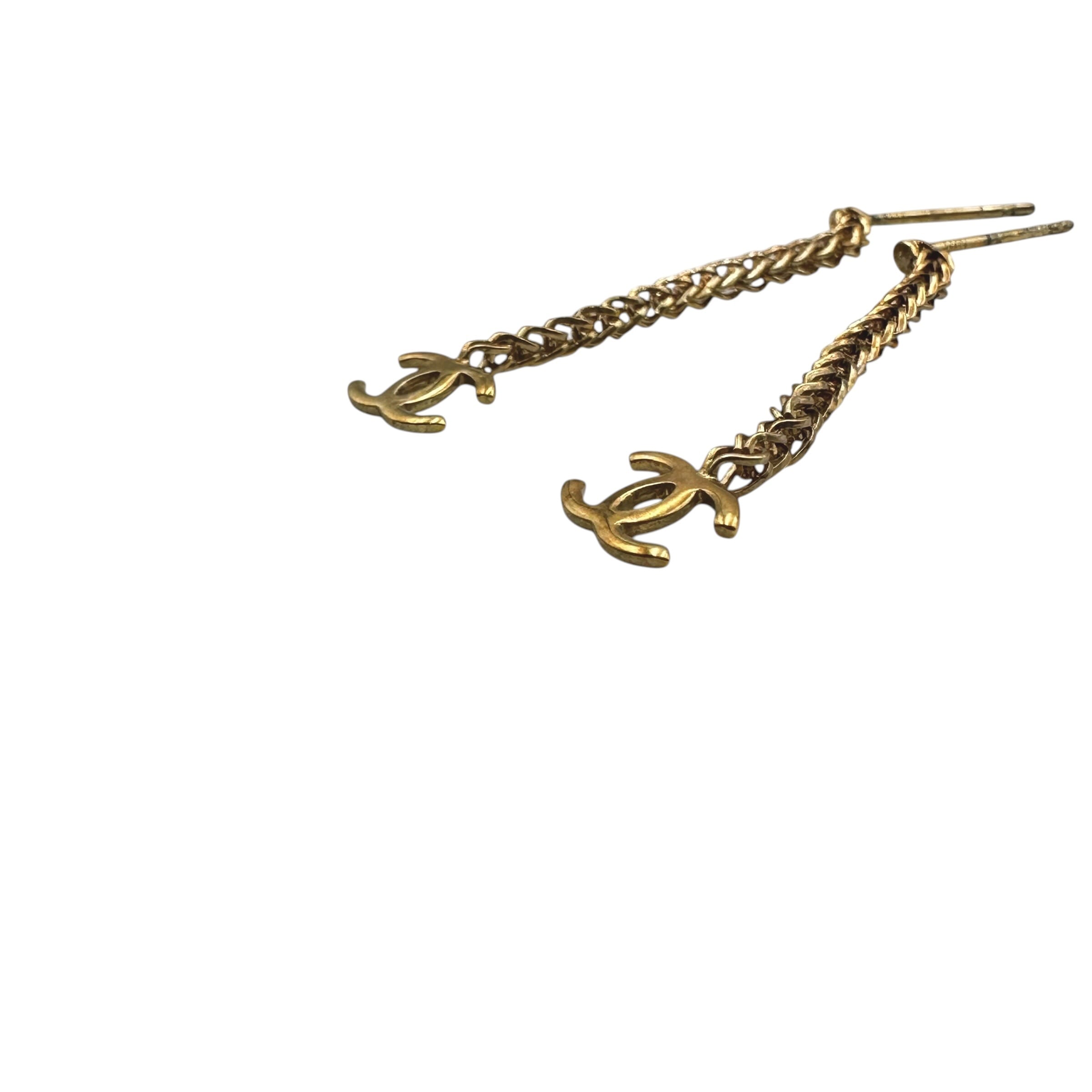 CHANEL シャネル ココ チェーン ピアス 30957-202607 | rean