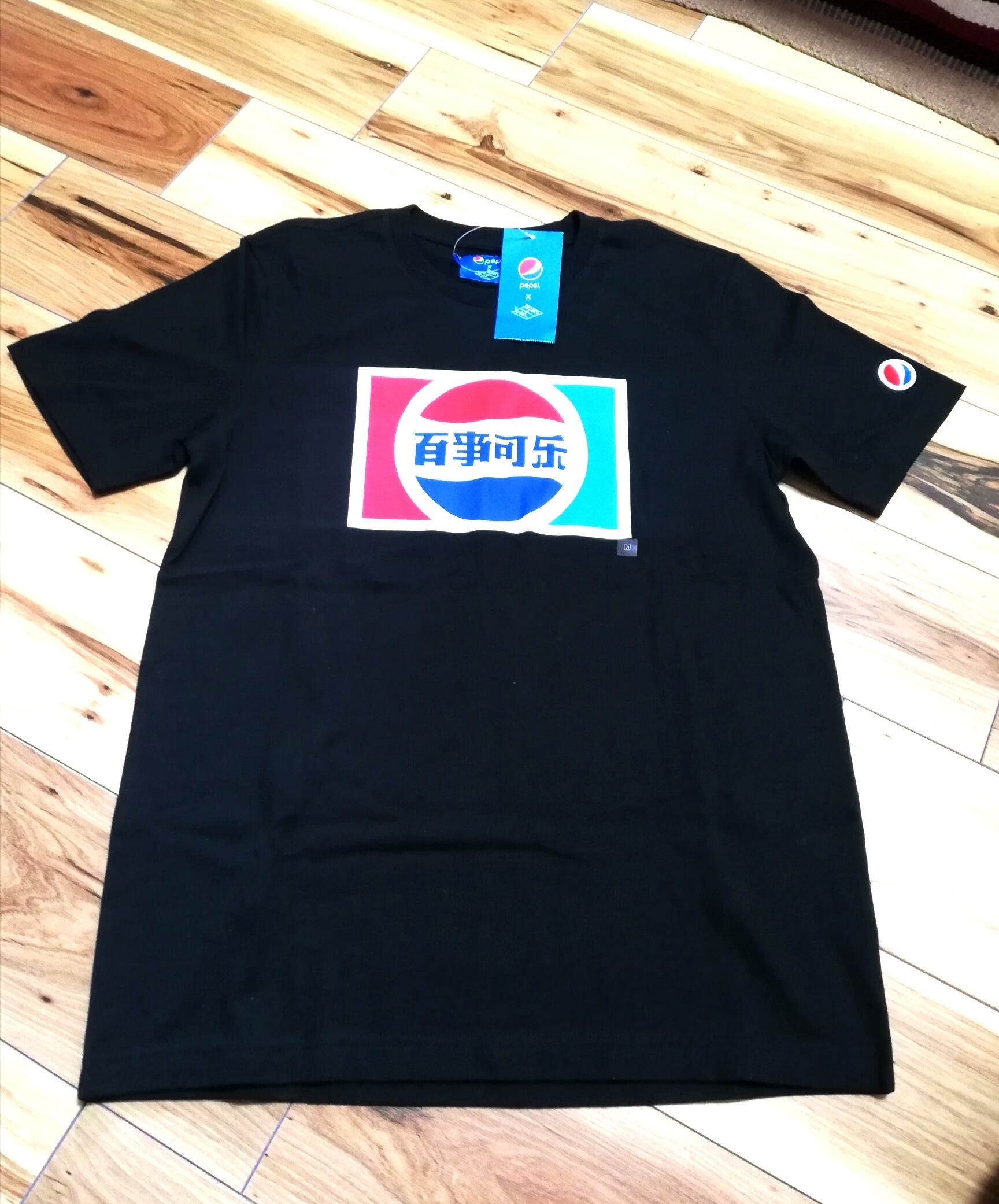 ペプシコーラTシャツ(中国語バージョン／ブラック) | SHAKE HANDS