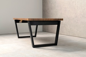 インダストリアル 折れ脚テーブル 幅90cm