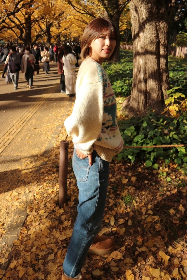 【LADIES】vintage80s WOOLRICH knit cardigan