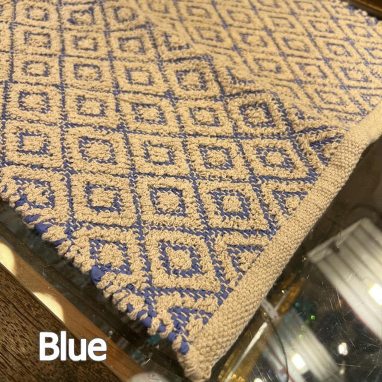 PVC & Cotton kitchen mat 4Color 　kitchenmat　　PVC×コットンマット　フロアマット　キッチンマット　ハーフサイズラグマット　ラグ　