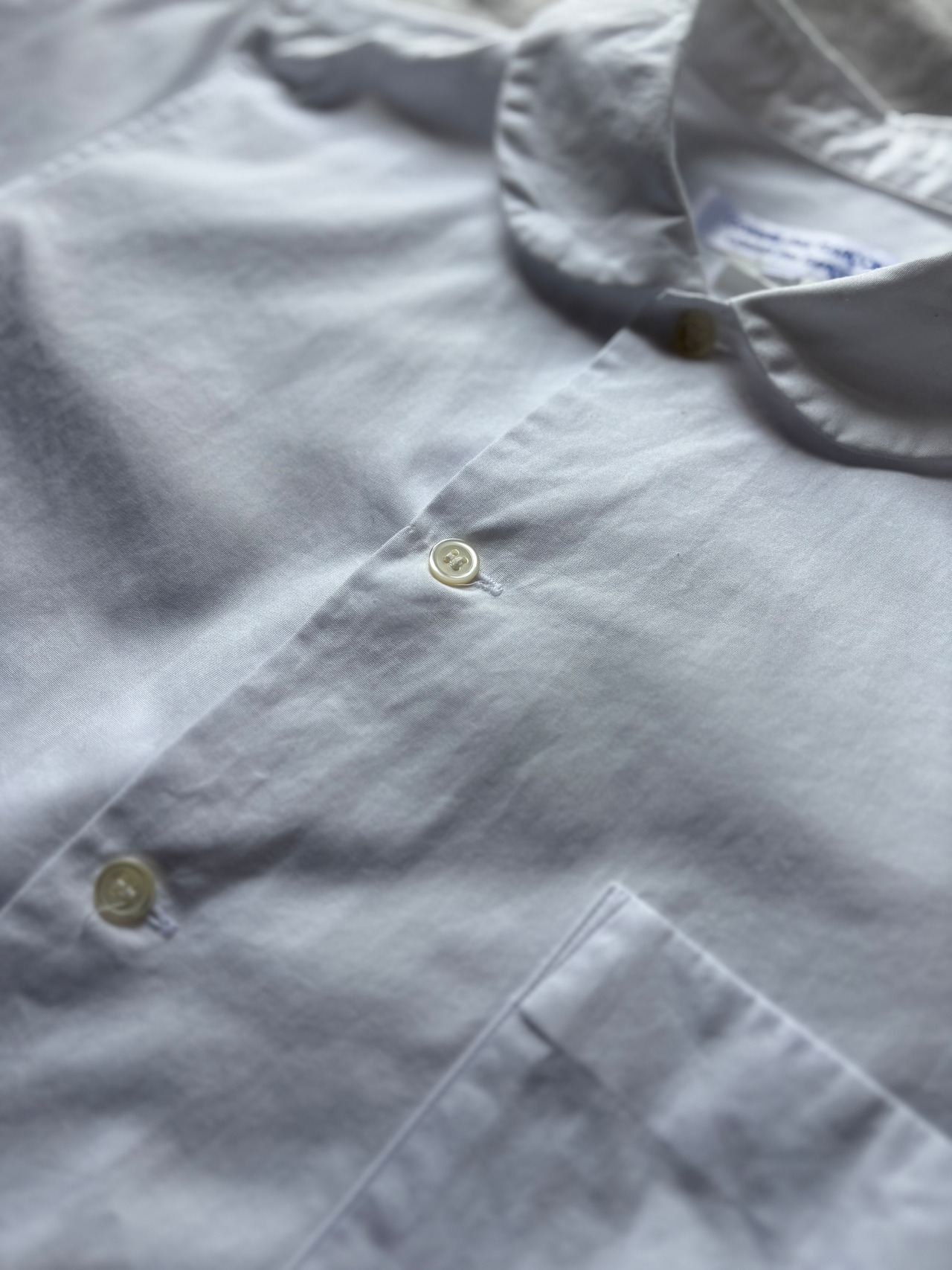 "Comme des Garçons Comme des Garçons" 2013 Rounded Collar shirt
