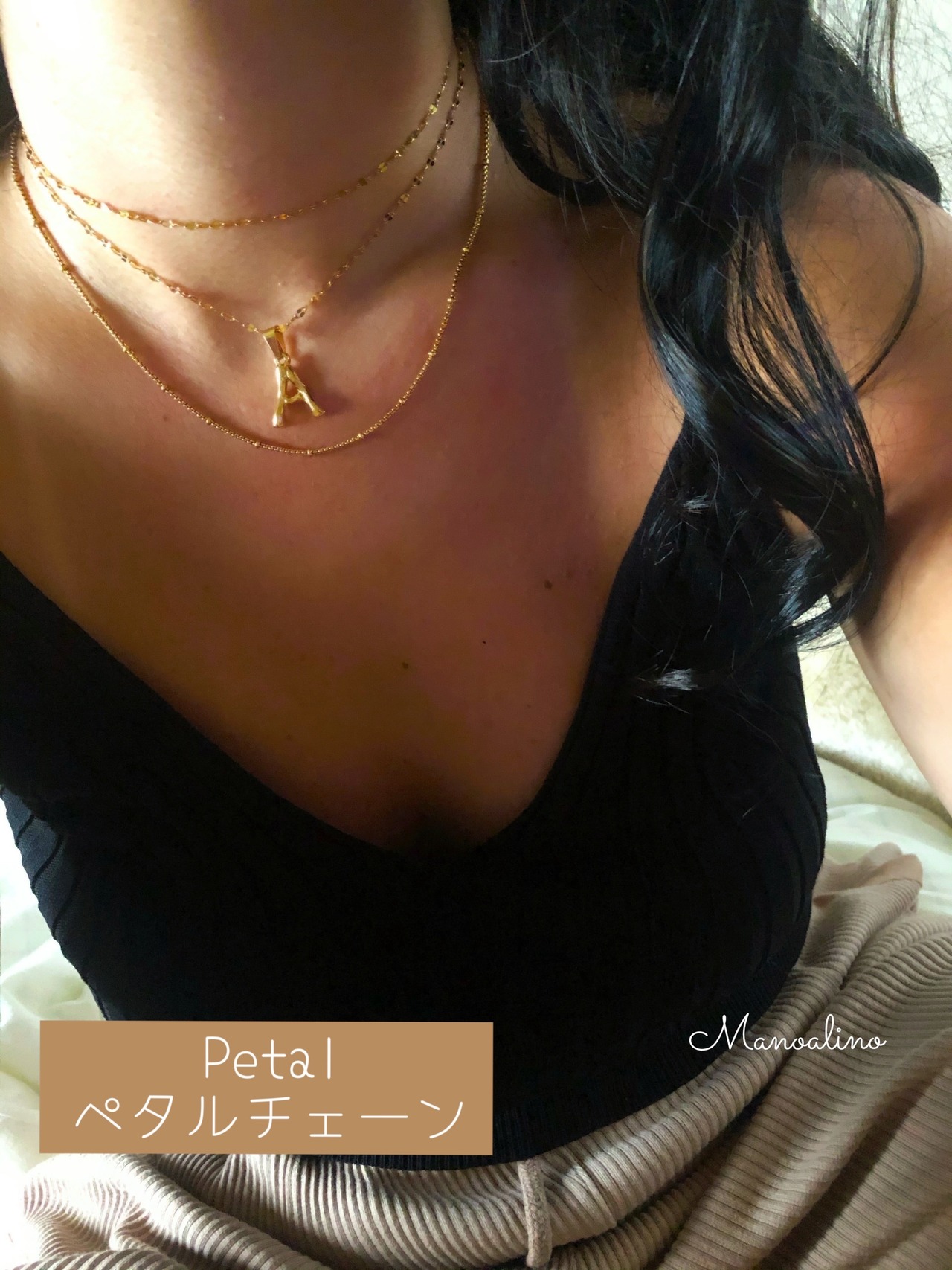 Initial necklace(イニシャルネックレス)